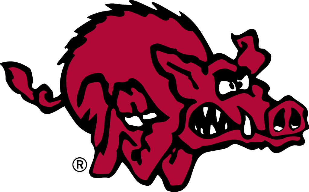 Arkansas Razorbacks 1980-1992 Alternate Logo iron on paper